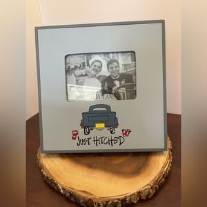 Magnolia Lane 'Just Hitched' Photo Frame, 11x11 new